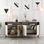 Hanah Home Milan 160 - Nogal y Crema